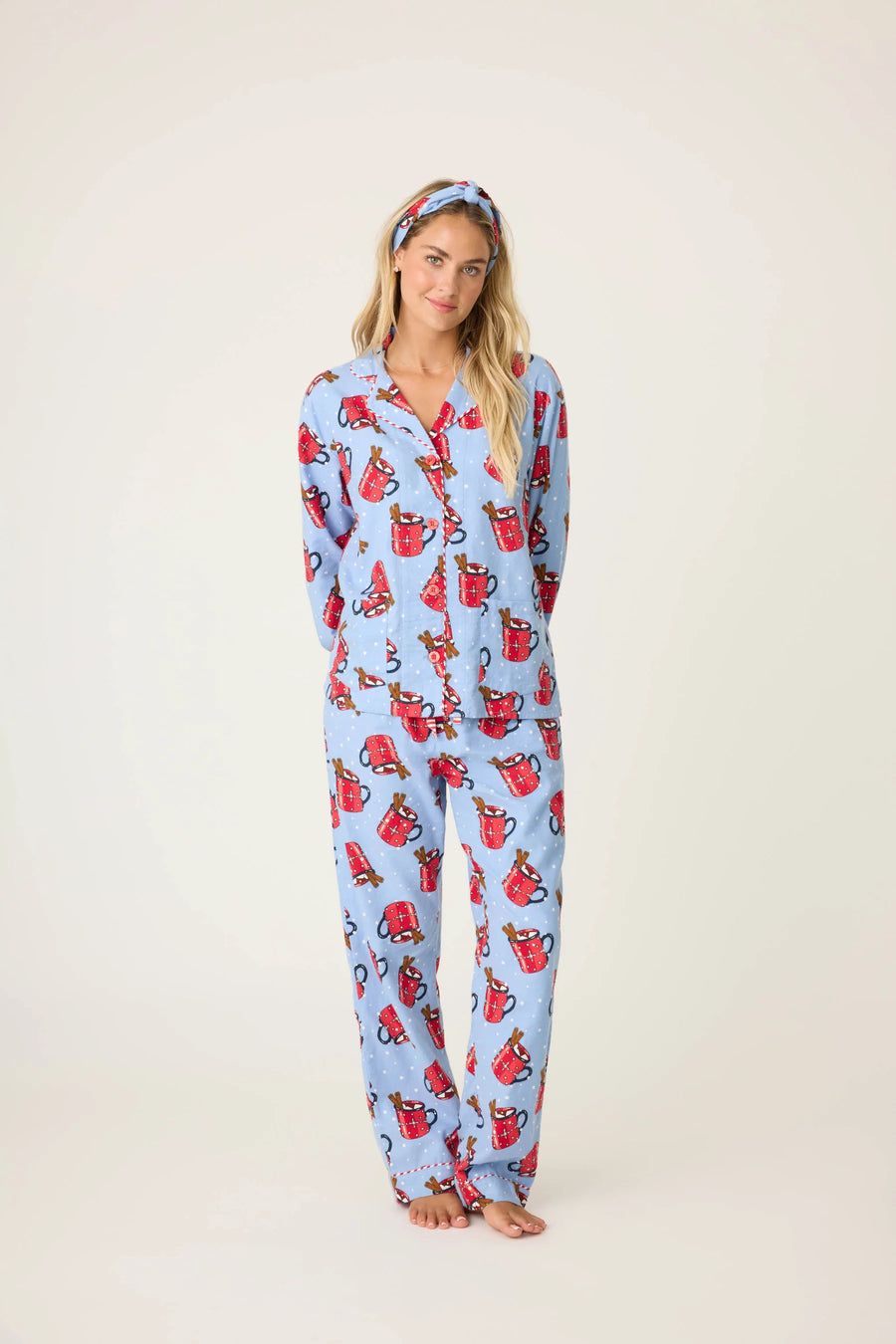 PJ Salvage Flannel PJ Set