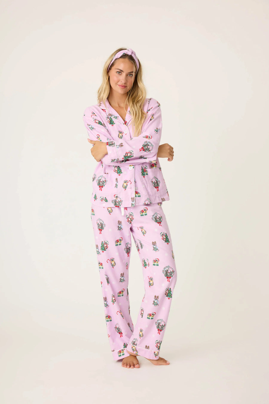 PJ Salvage Flannel PJ Set