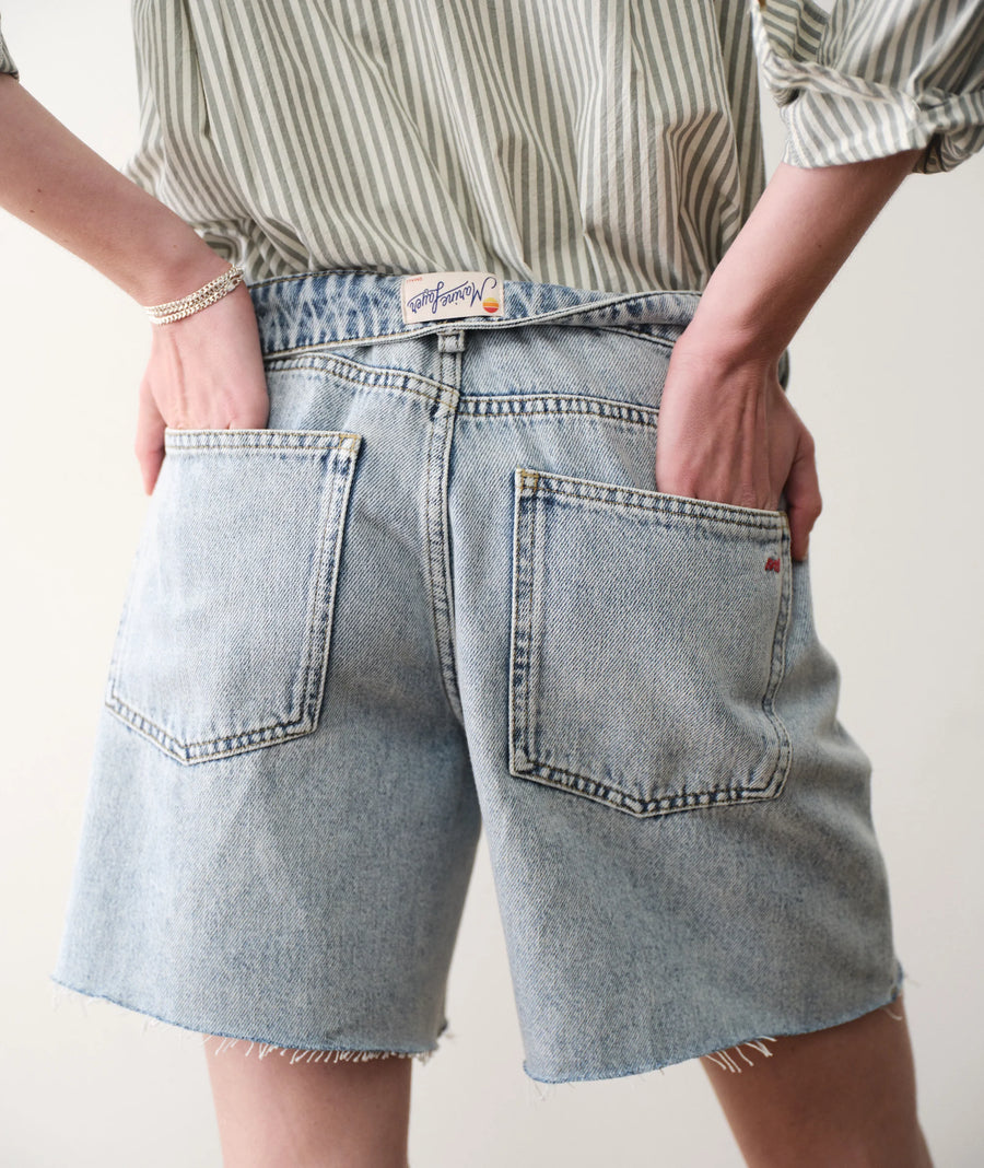 Marine Layer Rosalie Denim Bermuda Short