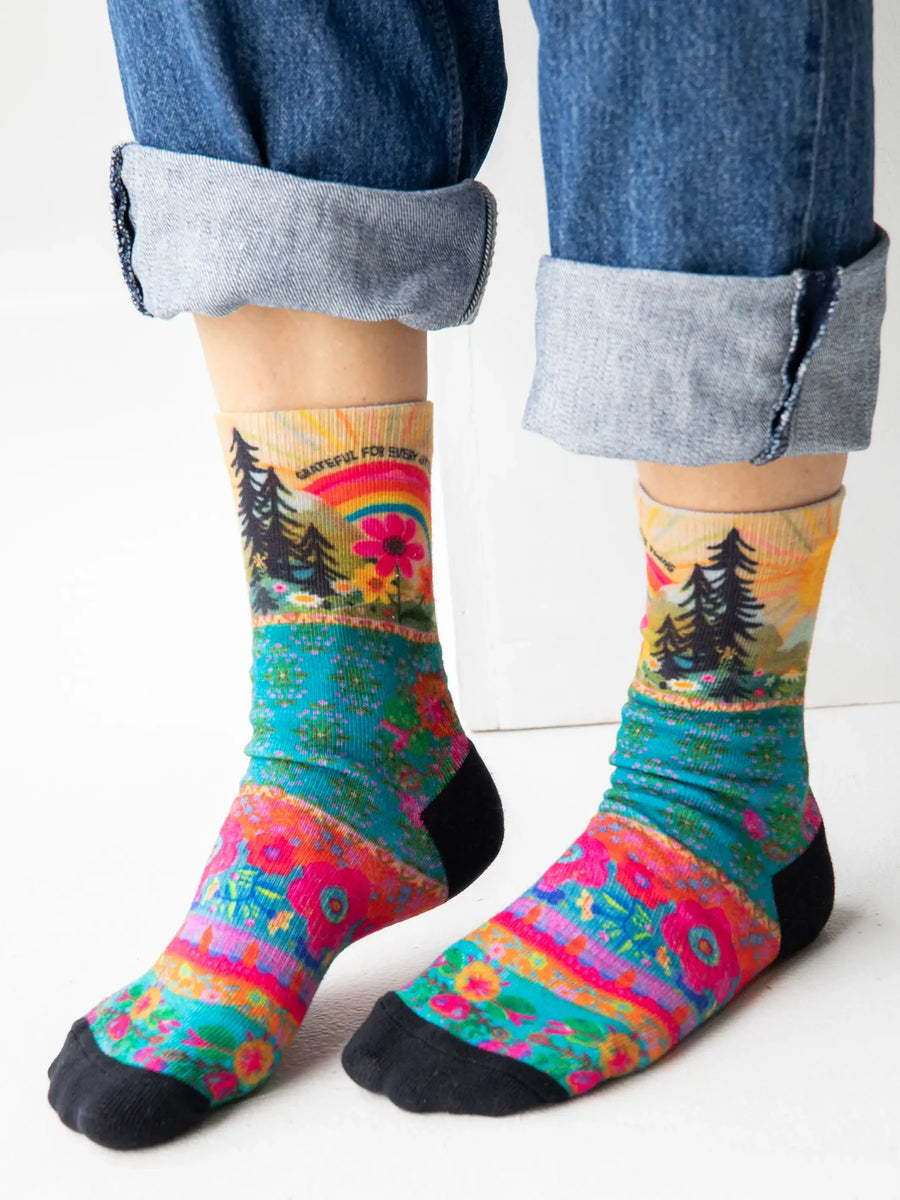 Printed Weekend Sock Set, Set of 2