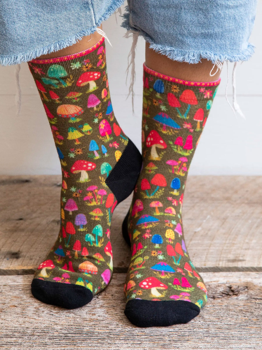 Printed Weekend Sock Set, Set of 2