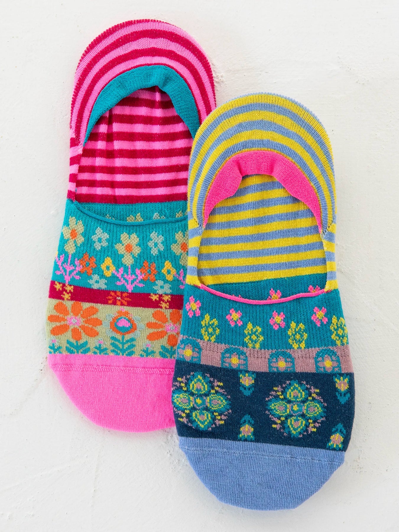 No Show Ankle Socks, Set of 2