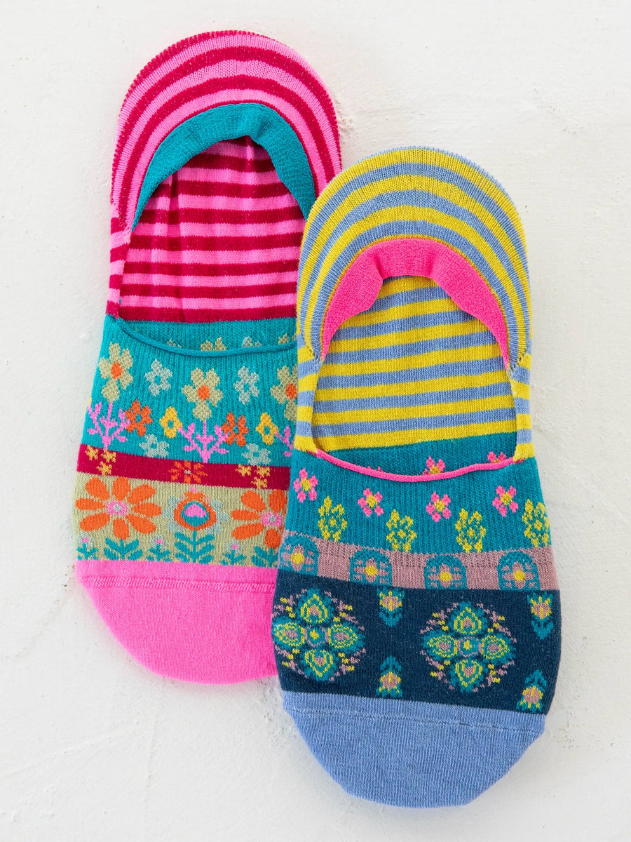 No Show Ankle Socks, Set of 2