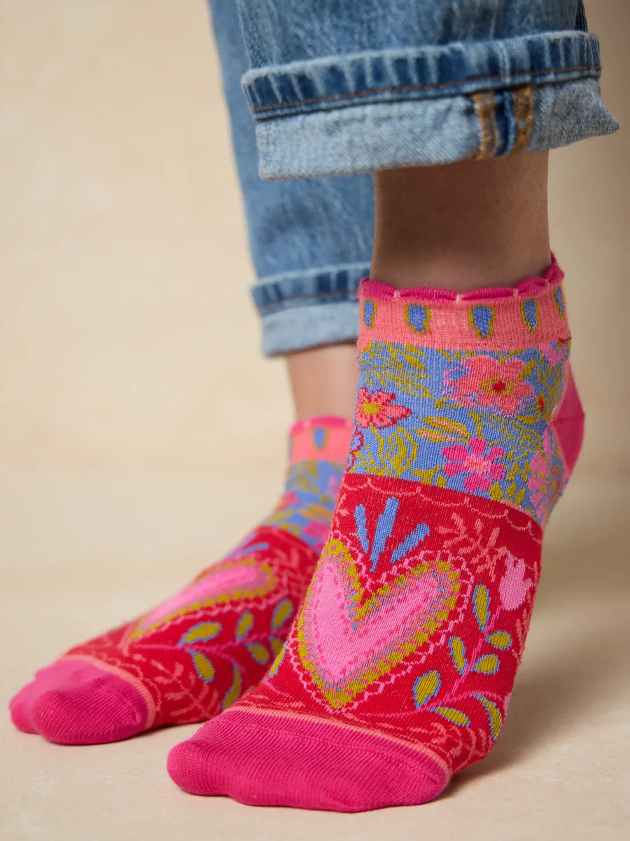 Cozy Ankle Socks Hearts
