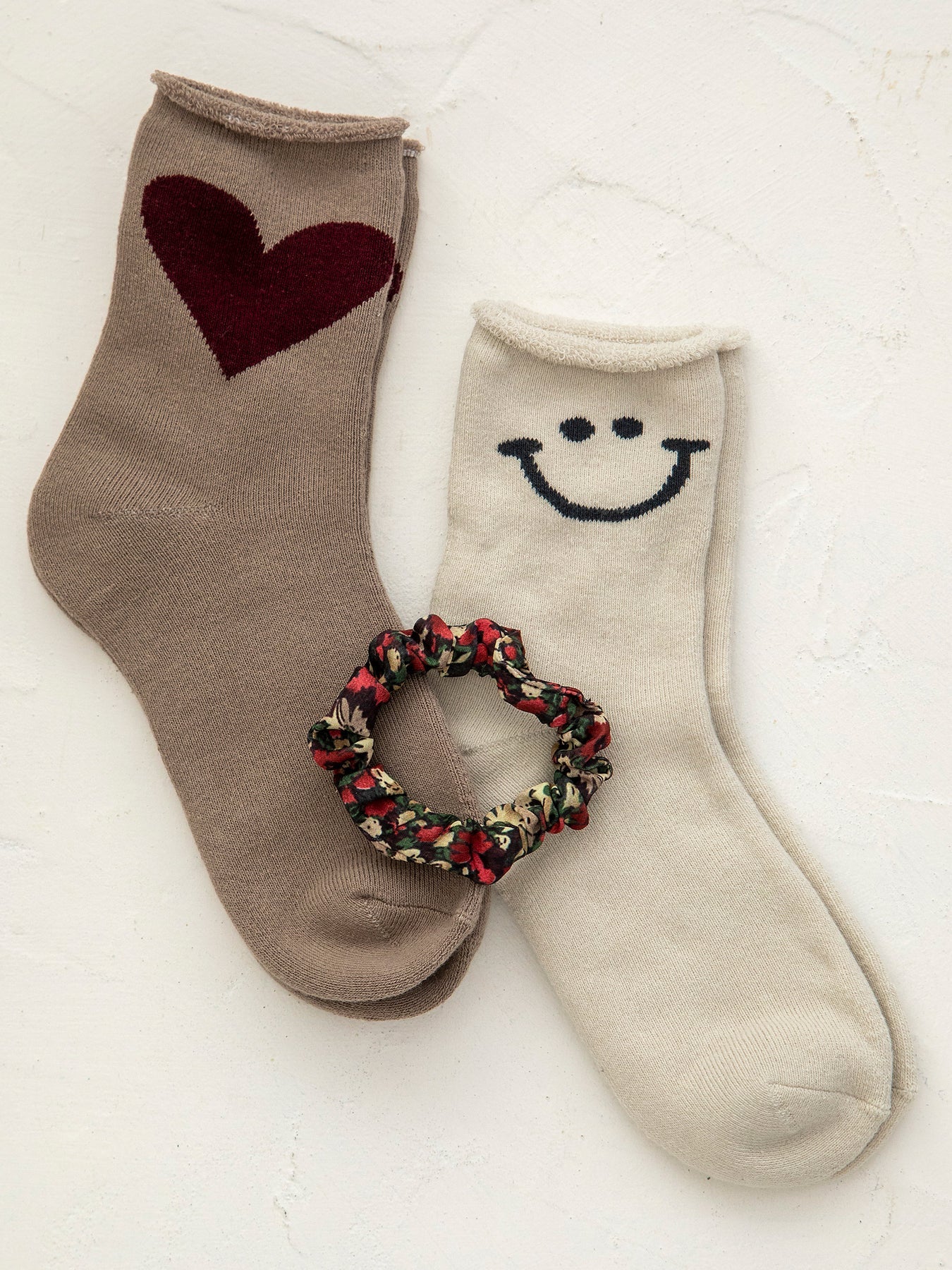Icon Roll Top Socks, Set of 2