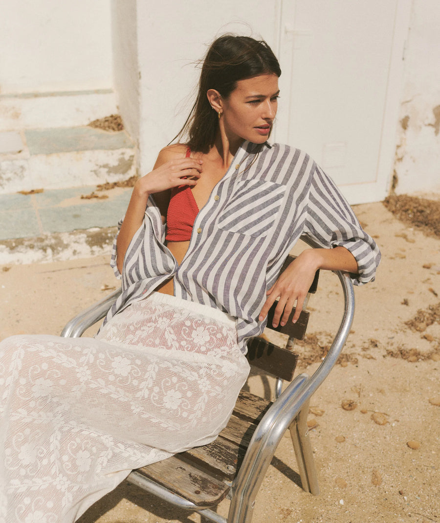 Marine Layer Jane Relaxed Linen Shirt