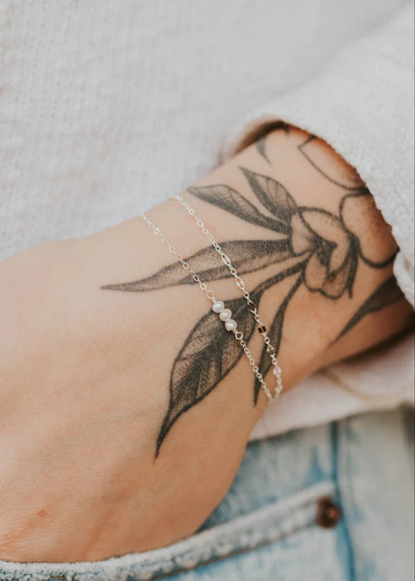 Lace Bracelet Silver
