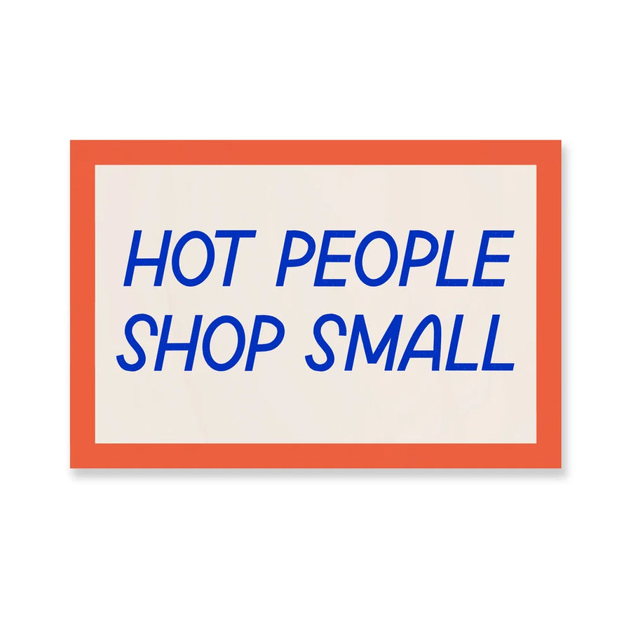 Just Follow Your Art Hot People Shop Small Sticker