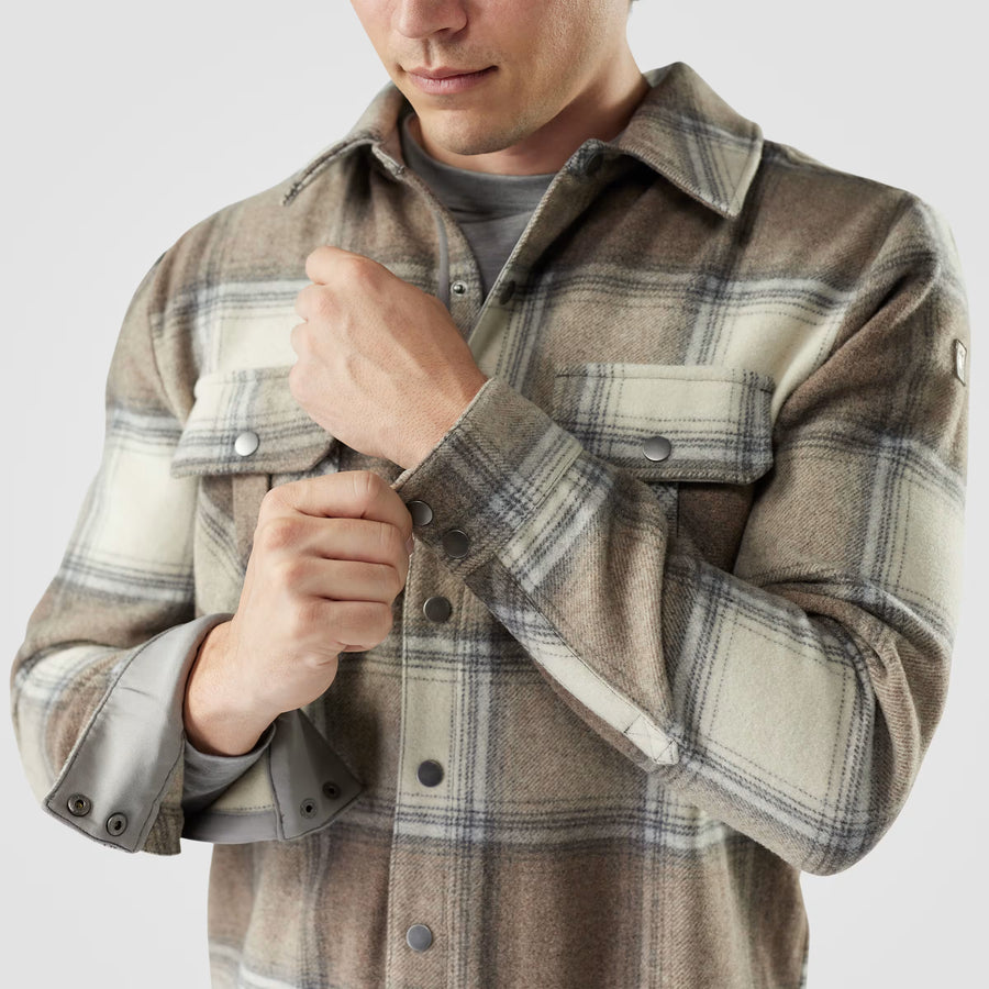 Anchor Line Shirt Jacket