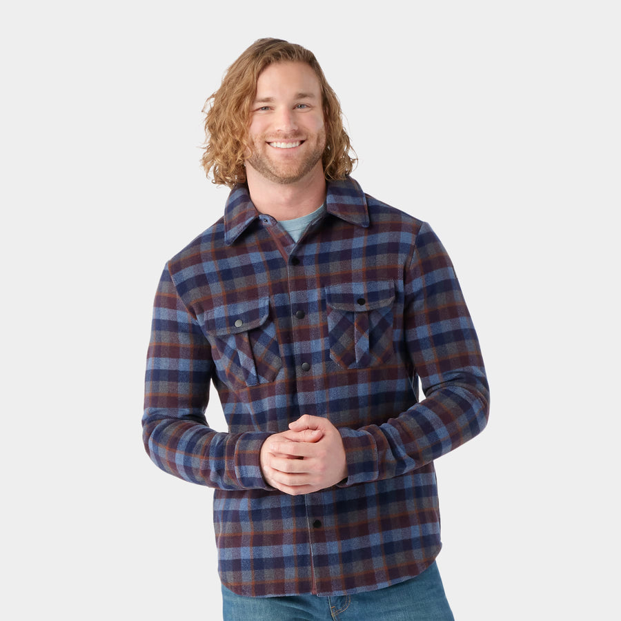 Anchor Line Shirt Jacket