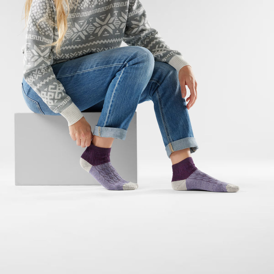 Everyday Cable Ankle Socks
