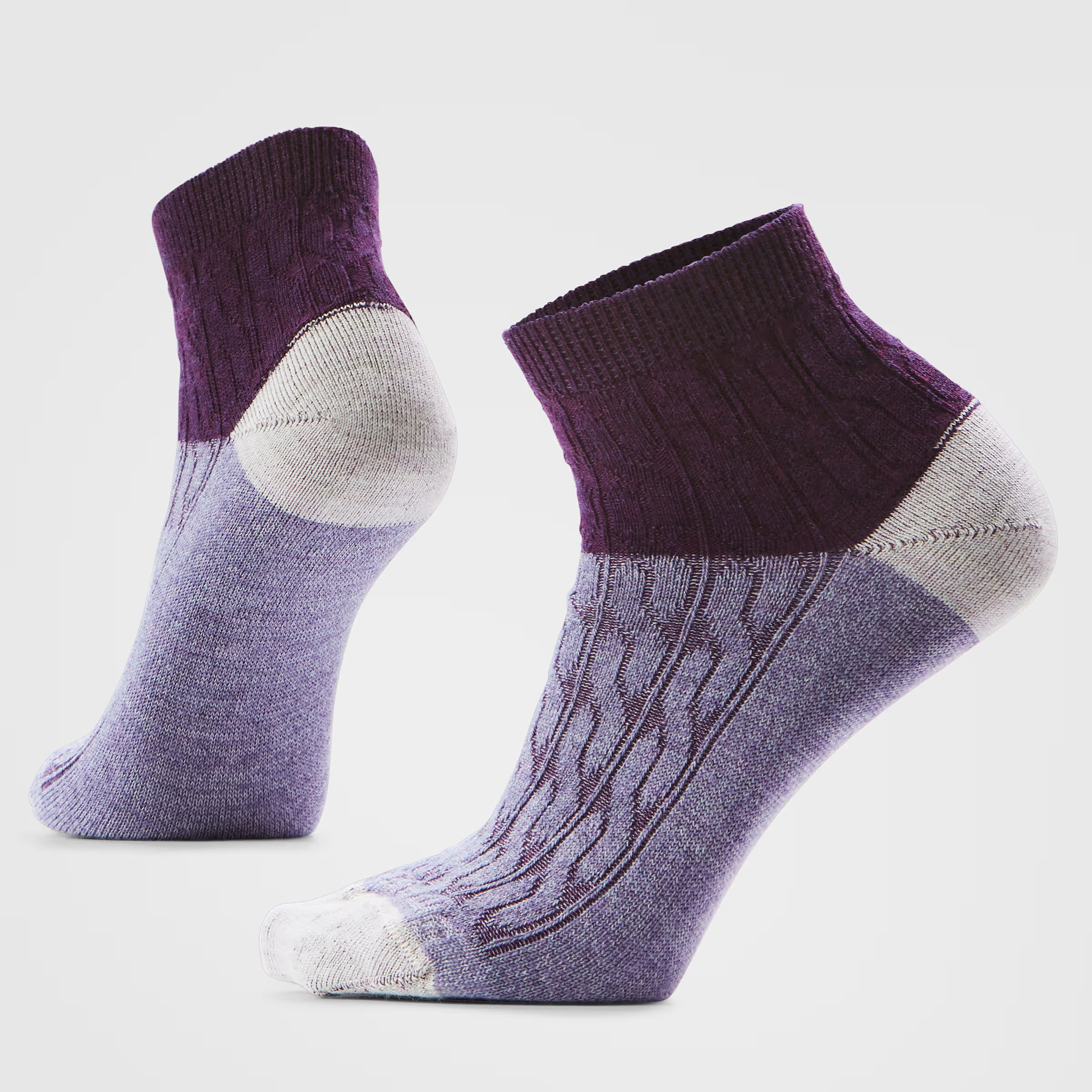 Everyday Cable Ankle Socks