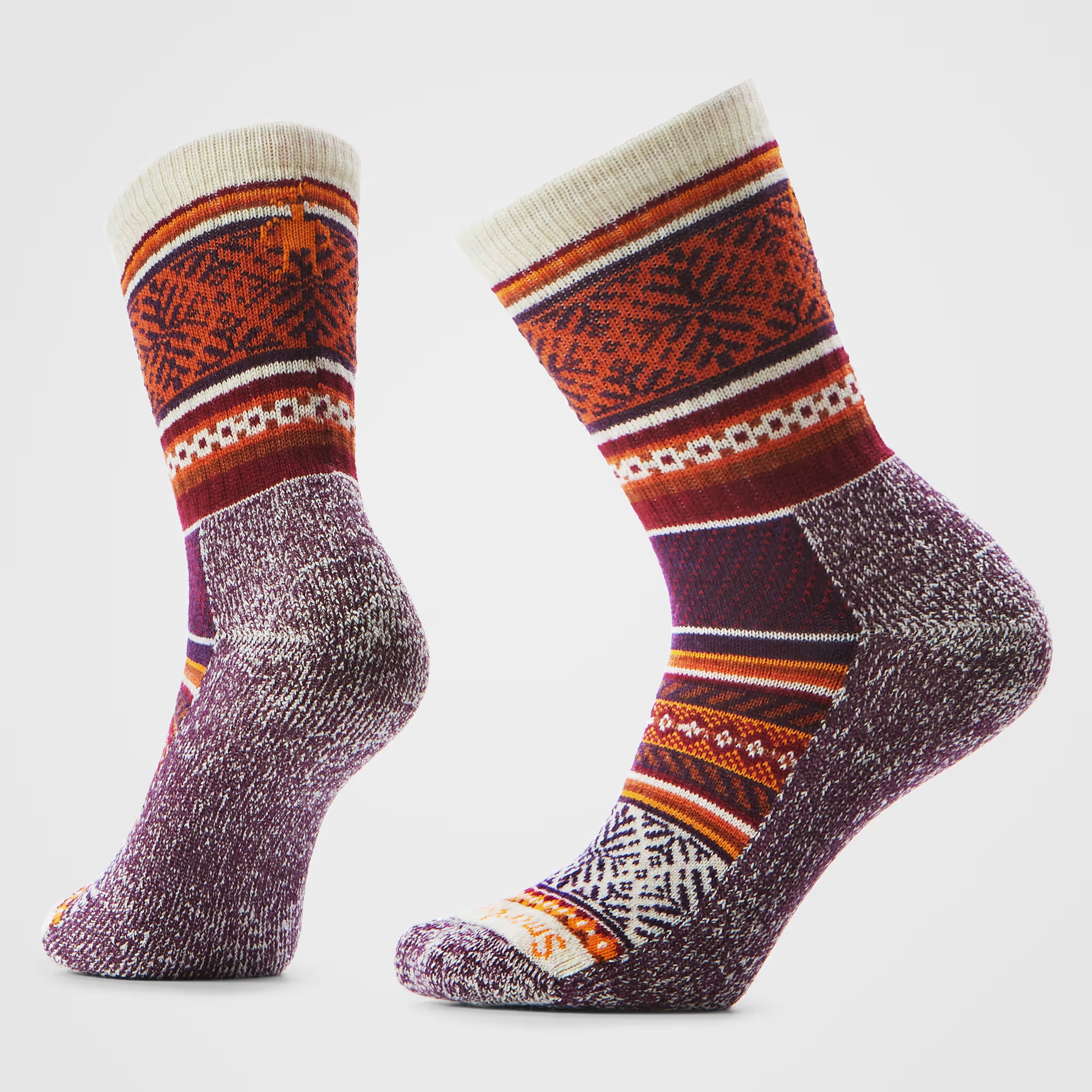 Everyday Cozy Fair Isle Sweater Crew Socks