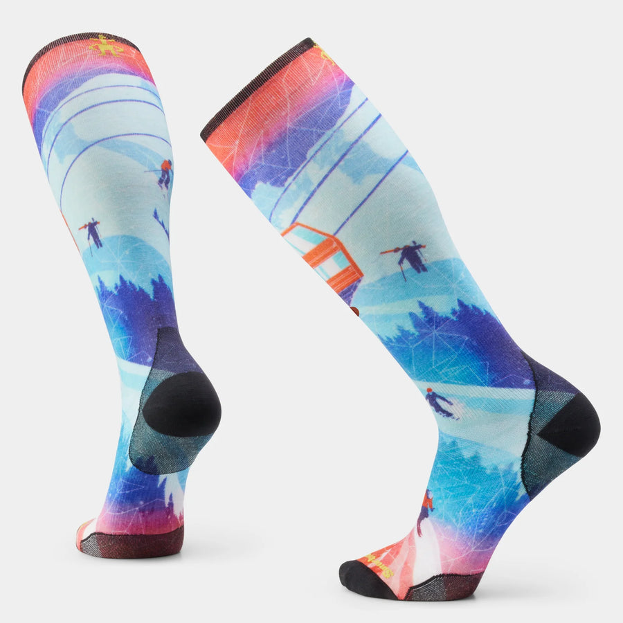 Smartwool Men's Ski Day Print Over The Calf Socks