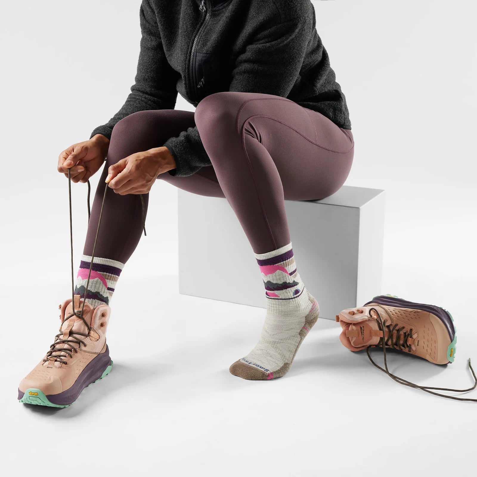 Smartwool Women's Hike Mountain Moon Crew Socks