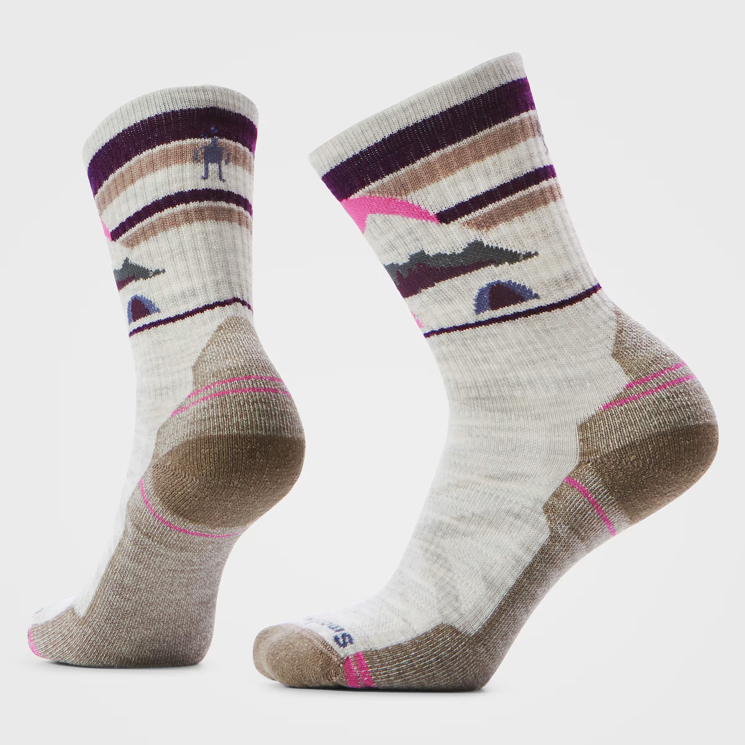Women's Hike Mountain Moon Crew Socks