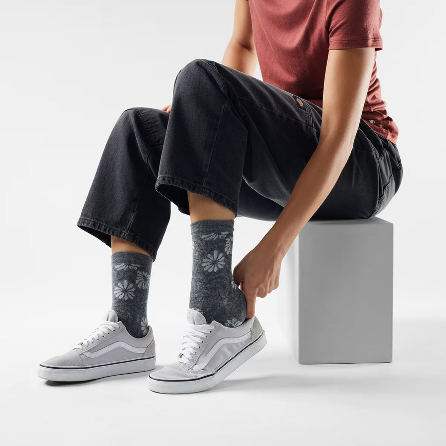 Women's Everyday Floral Crew Socks