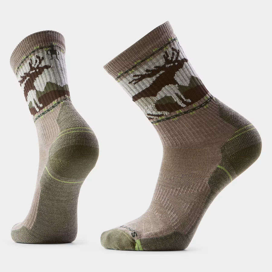 Smartwool Hike Mountain Moose Crew Socks