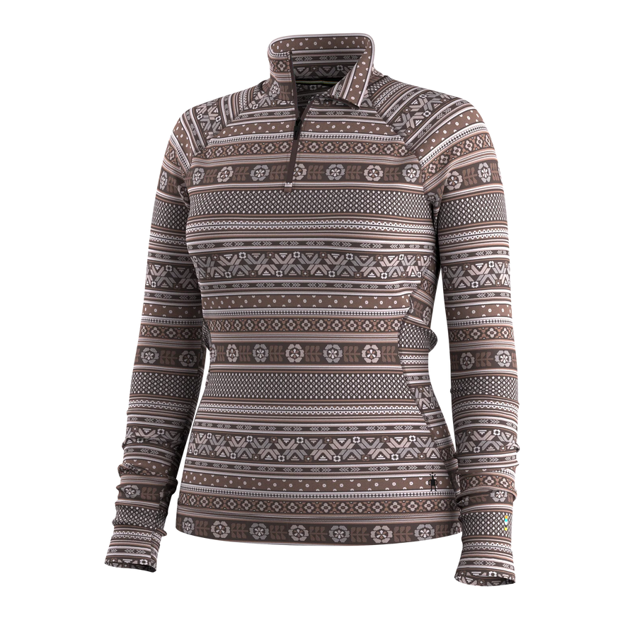 Smartwool Women's Classic Thermal Merino Base Layer 1/4 Zip
