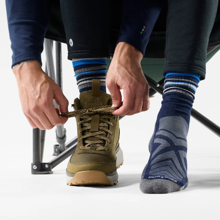 Smartwool Men's Hike Targeted Cushion Striped Crew