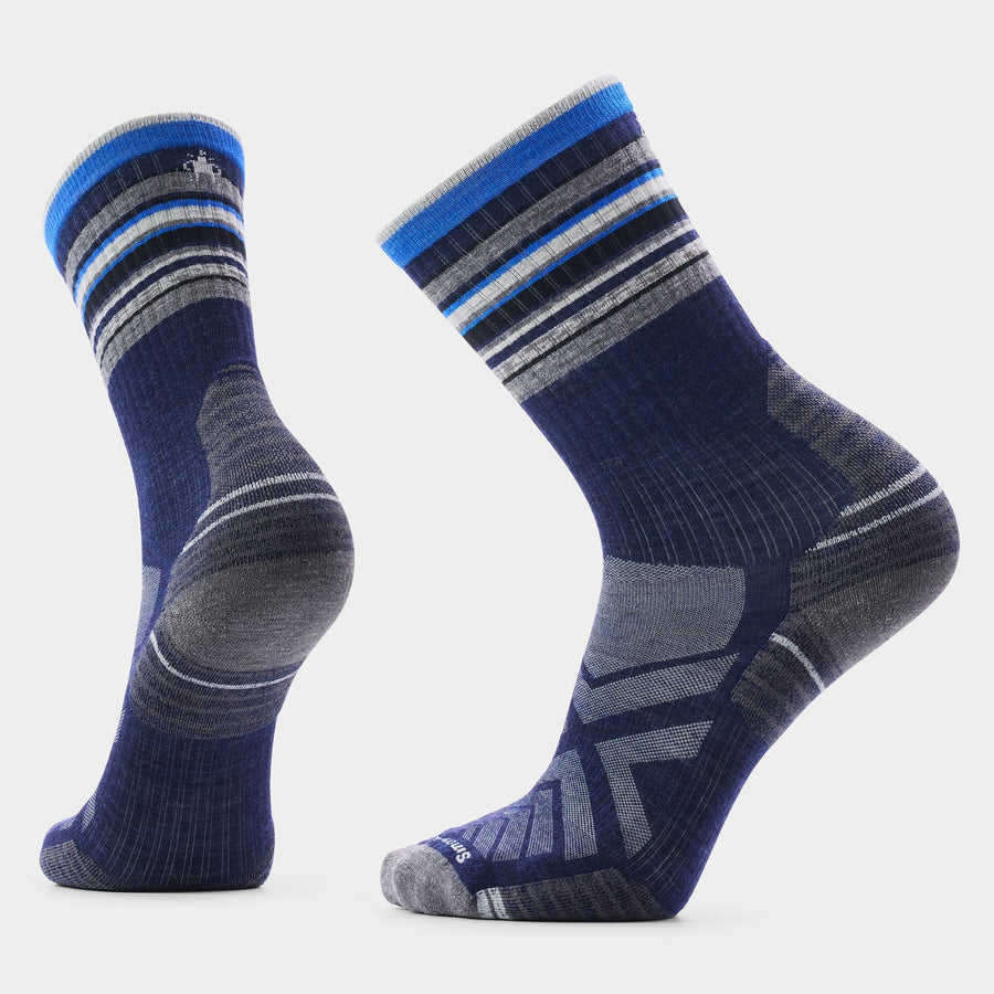 Smartwool Men's Hike Targeted Cushion Striped Crew