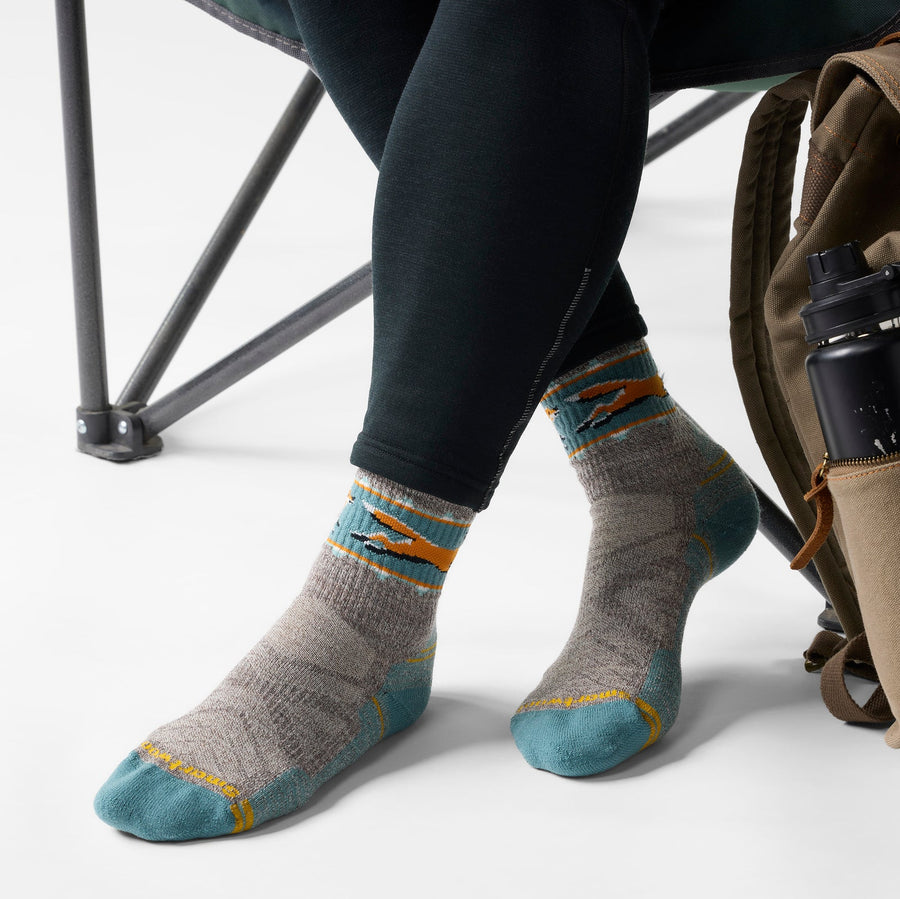 Smartwool Women's Hike Fox Meadow Mid Crew Socks