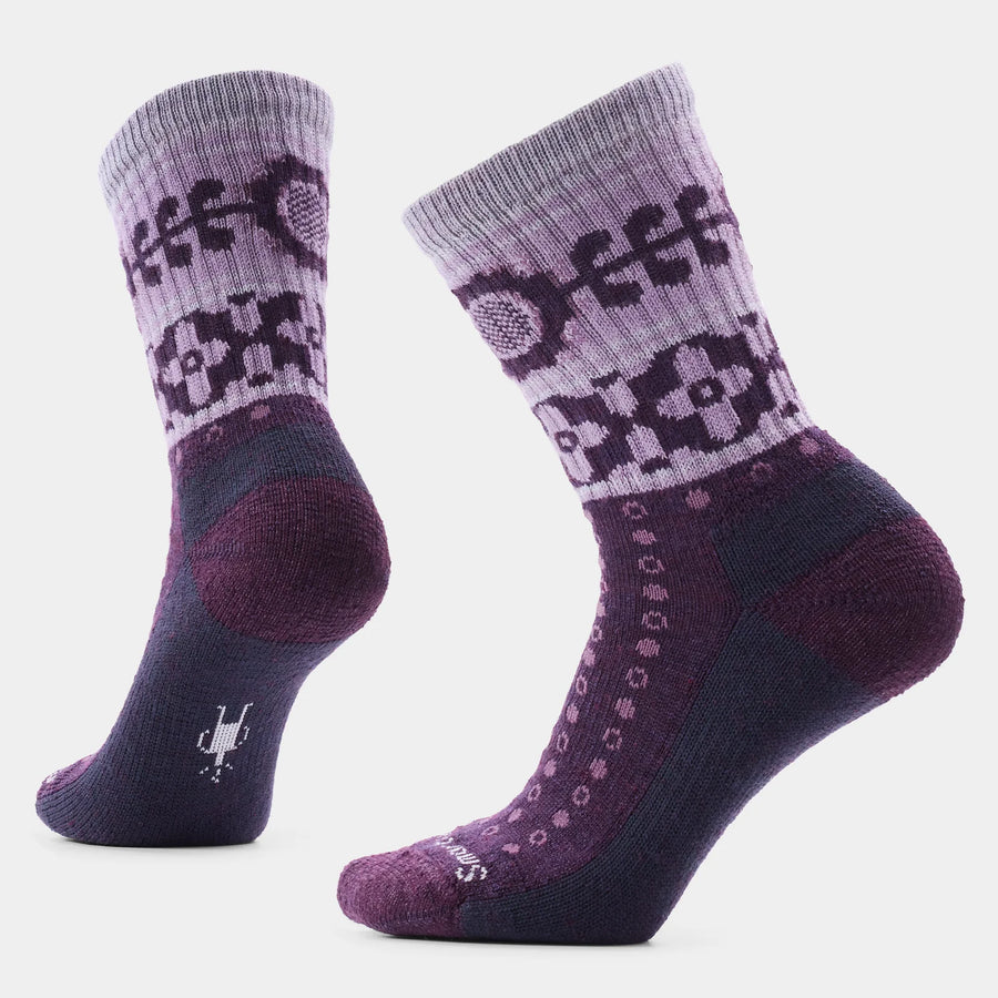 Smartwool Women's Everyday Cozy Retro Sunflower Crew Socks