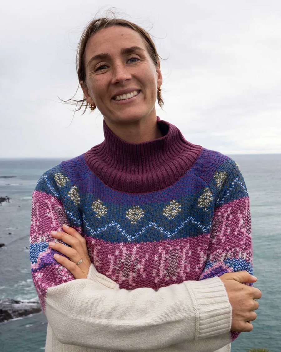 Neve Fairisle Turtleneck