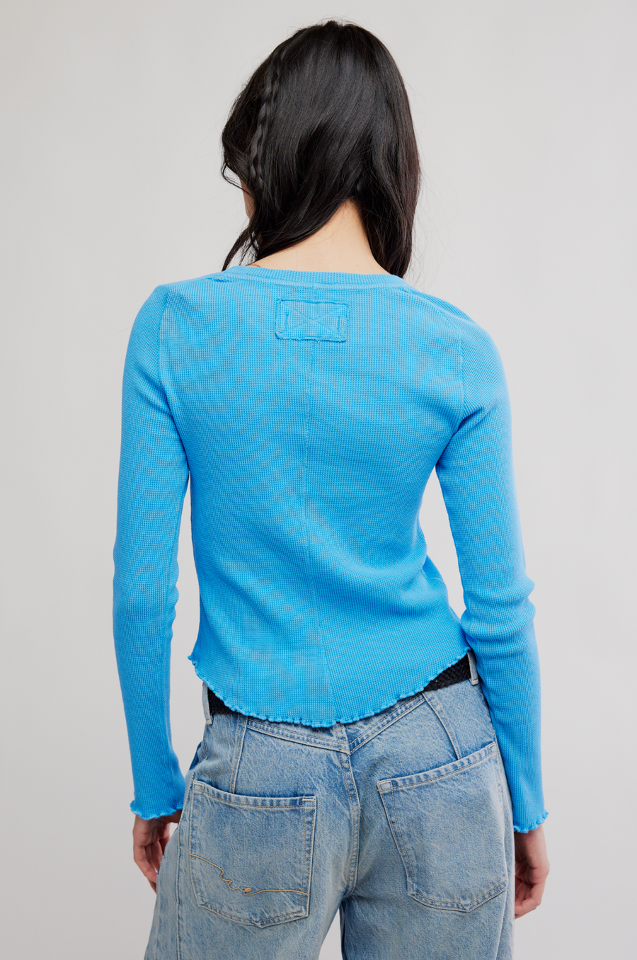Free People We The Free Easy Does It Long Sleeve Tee