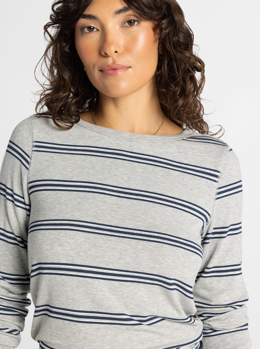 Thread & Supply Striped Stacy Top