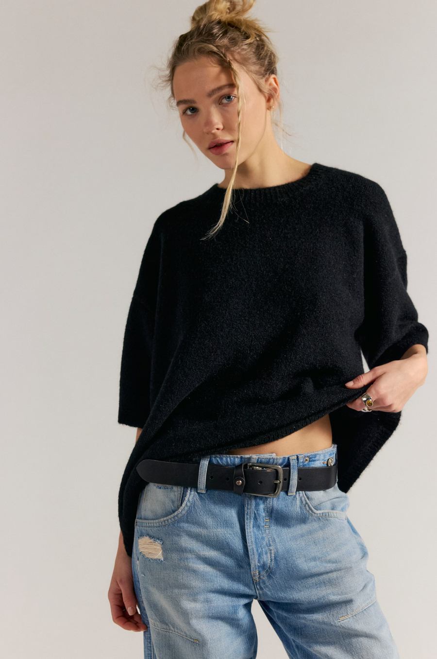 Free People Margot SoftSpun Sweater Tee