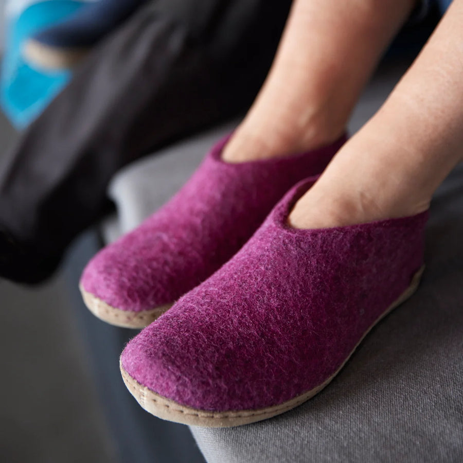 Glerups Slip-On with Leather Sole