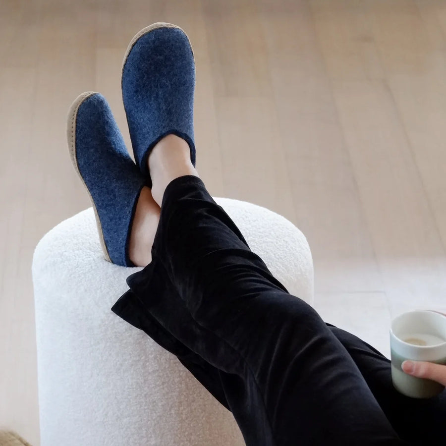 Glerups Slip-On with Leather Sole