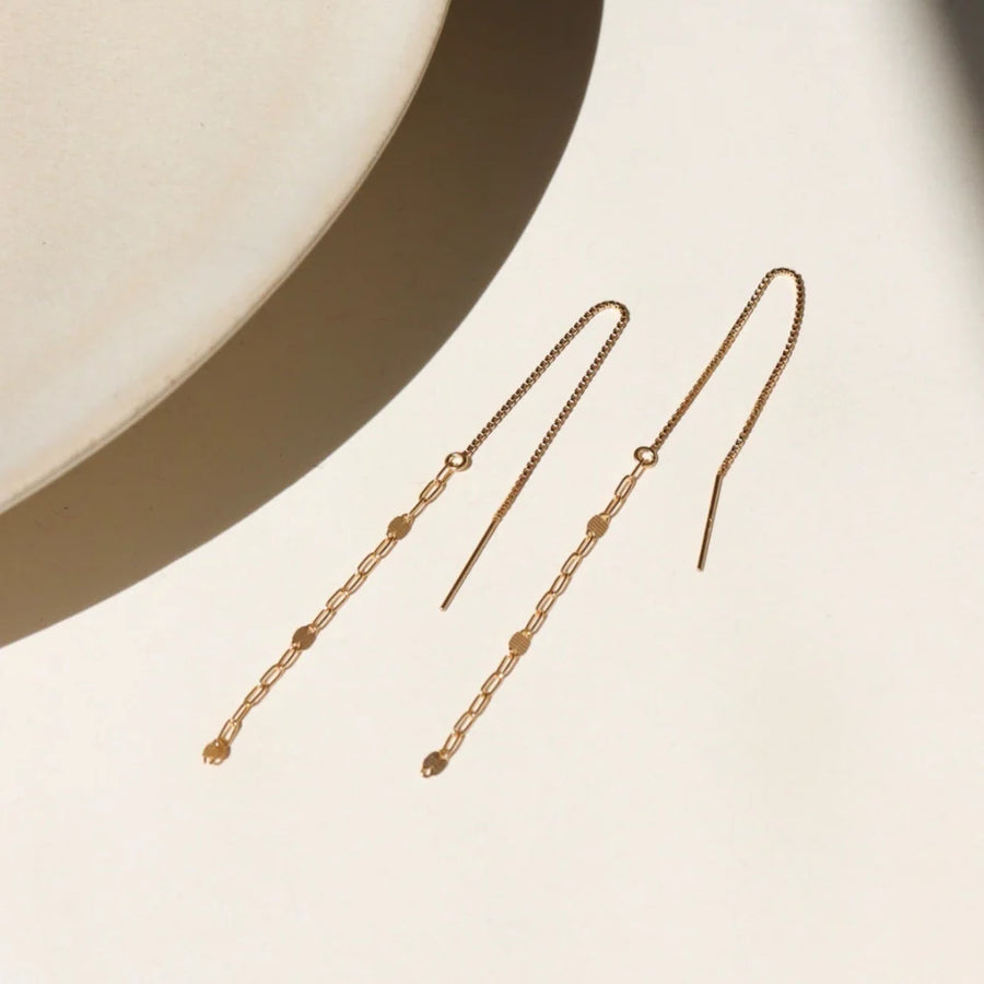 Sunspell Threader Earrings