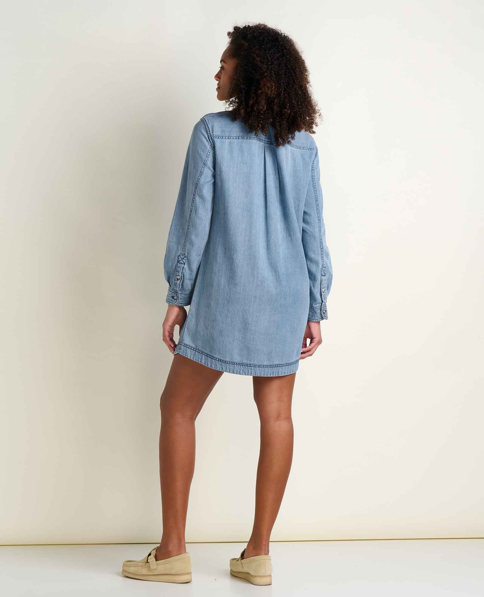 Toad&Co Piñon Soft Denim Popover Dress
