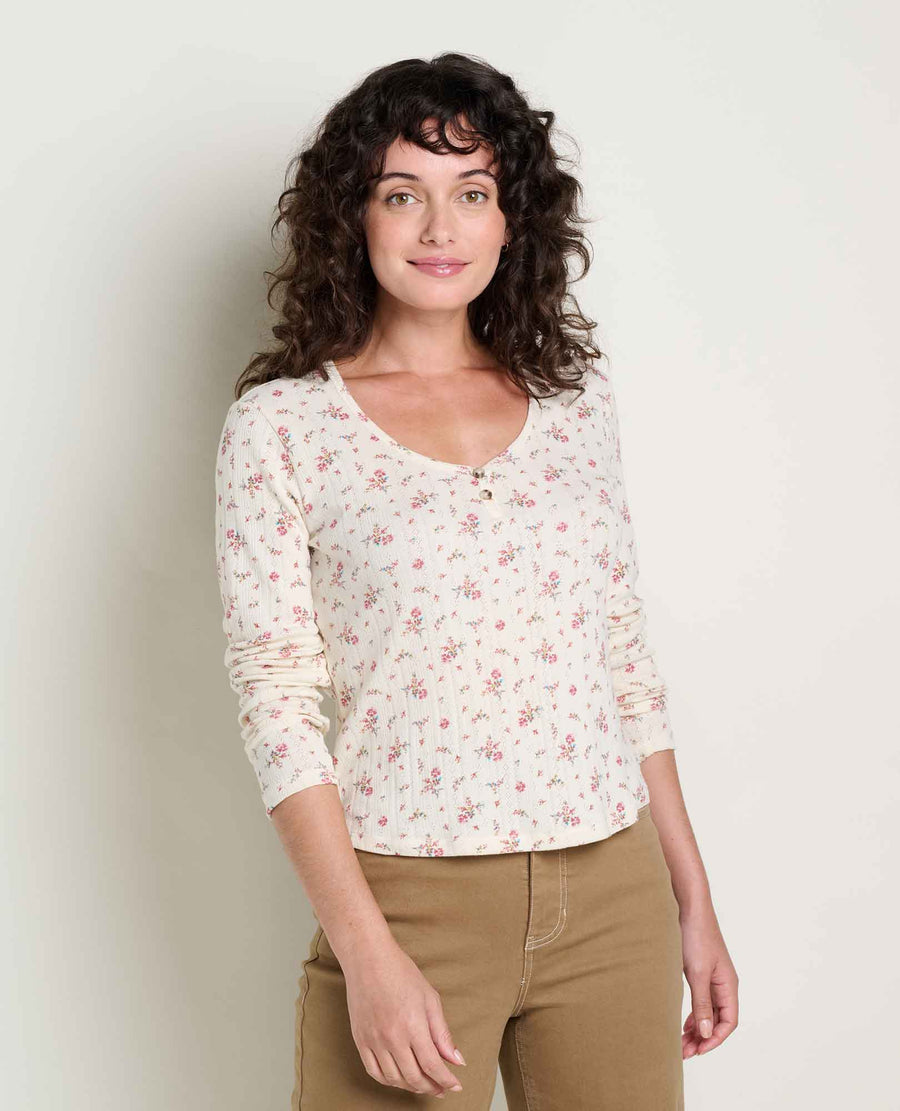 Toad&Co Foothill Pointelle Henley Shirt