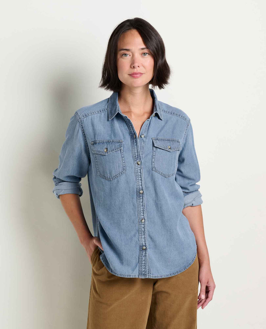 Toad&Co Women's Piñon Soft Denim Shirt