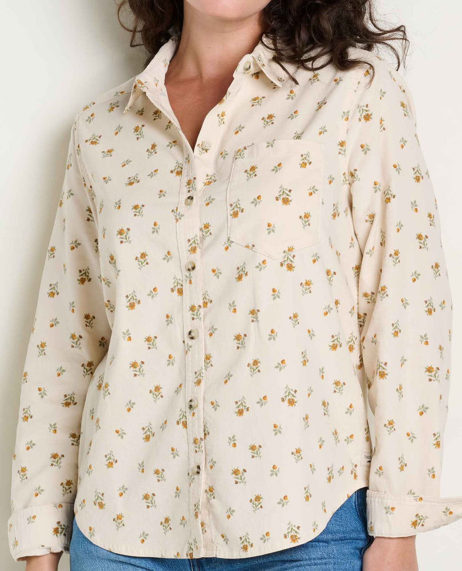 Toad&Co Cattail Corduroy Long Sleeve Shirt