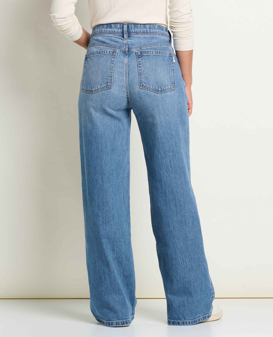 Toad&Co Tamarack Wide Leg Blue Jean