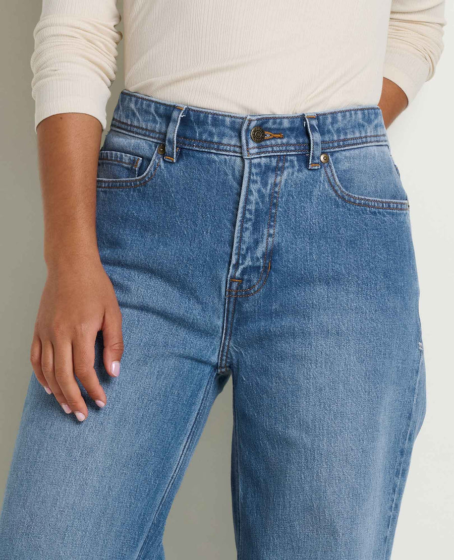 Toad&Co Tamarack Wide Leg Blue Jean