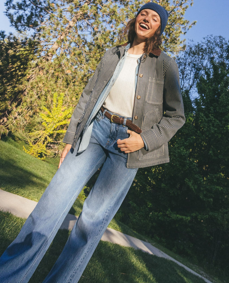 Toad&Co Tamarack Wide Leg Blue Jean