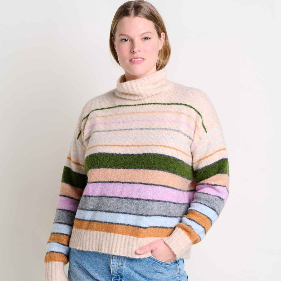 Toad & Co Toddy T-Neck Sweater