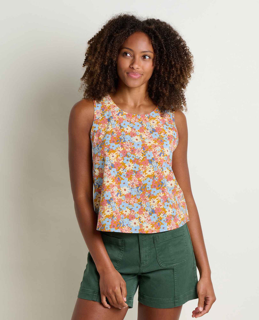 Toad & Co Sunkissed Button Back Tank