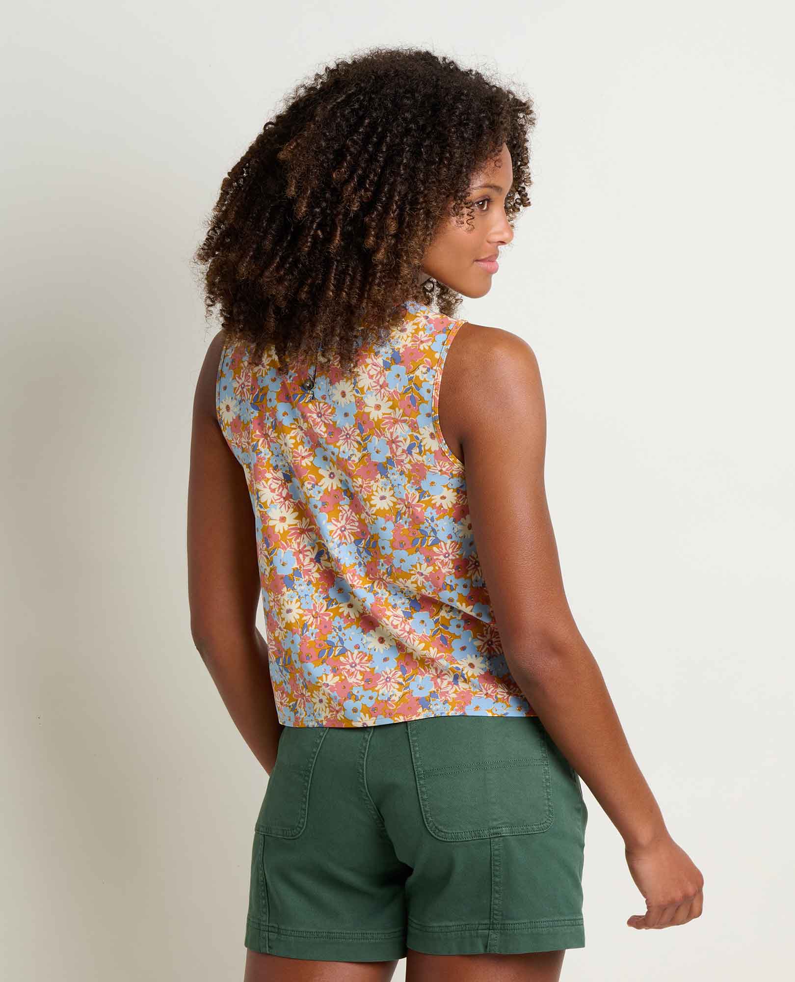 Toad & Co Sunkissed Button Back Tank