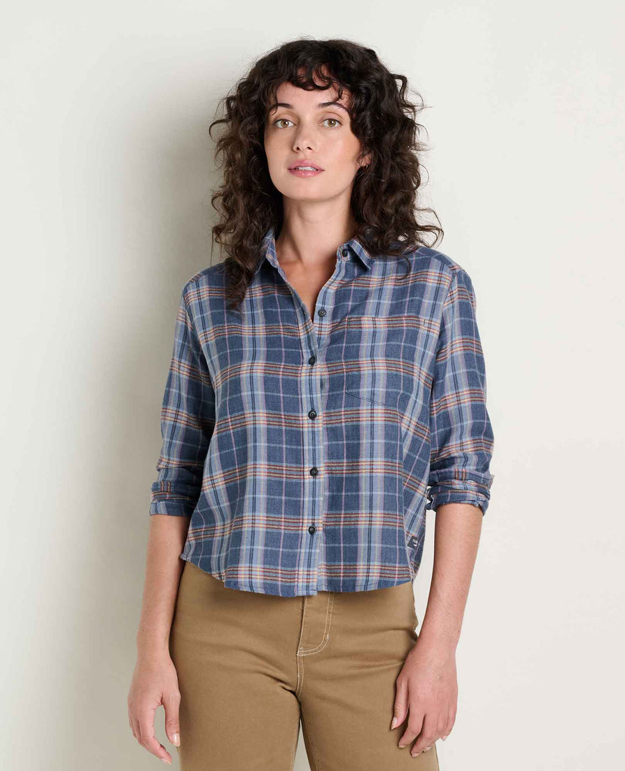 Toad&Co Re-Form Flannel Boxy Shirt