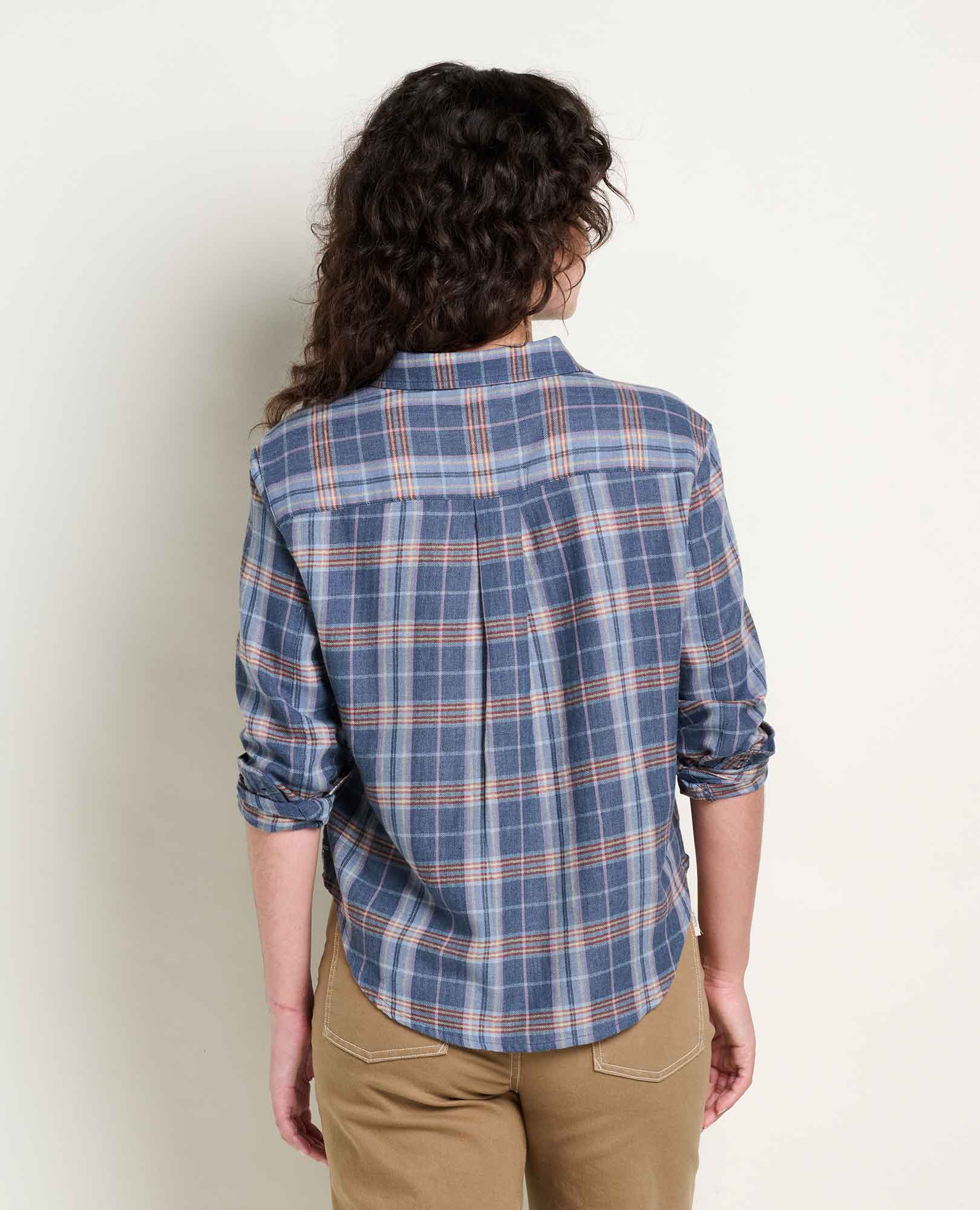 Toad&Co Re-Form Flannel Boxy Shirt
