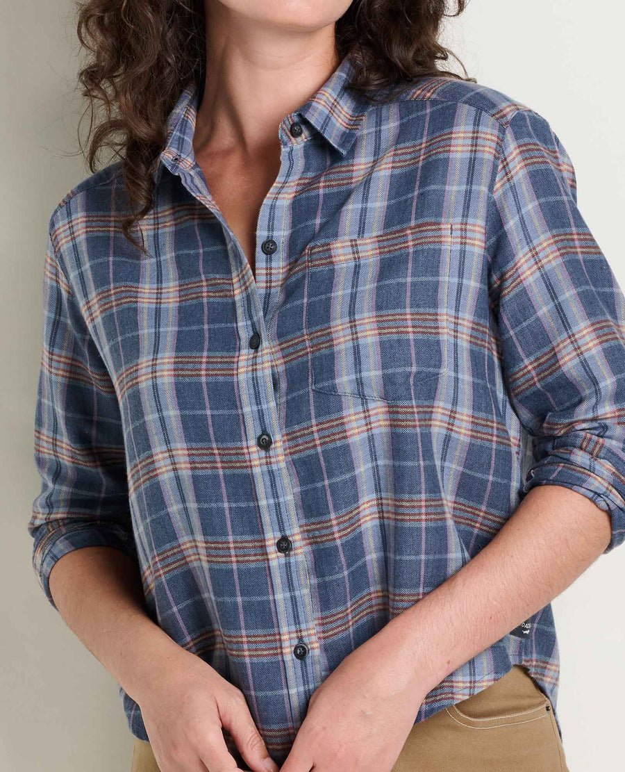 Toad&Co Re-Form Flannel Boxy Shirt