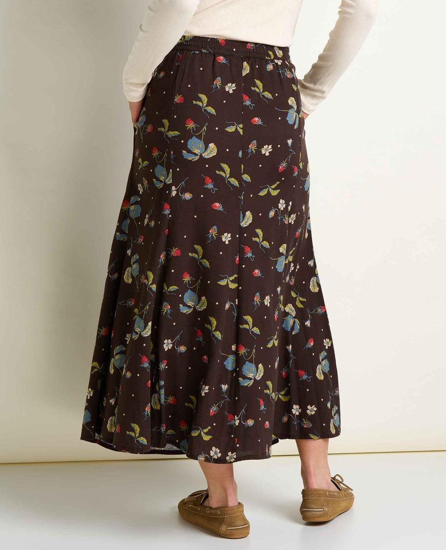 Toad&Co Manzana Paneled Midi Skirt