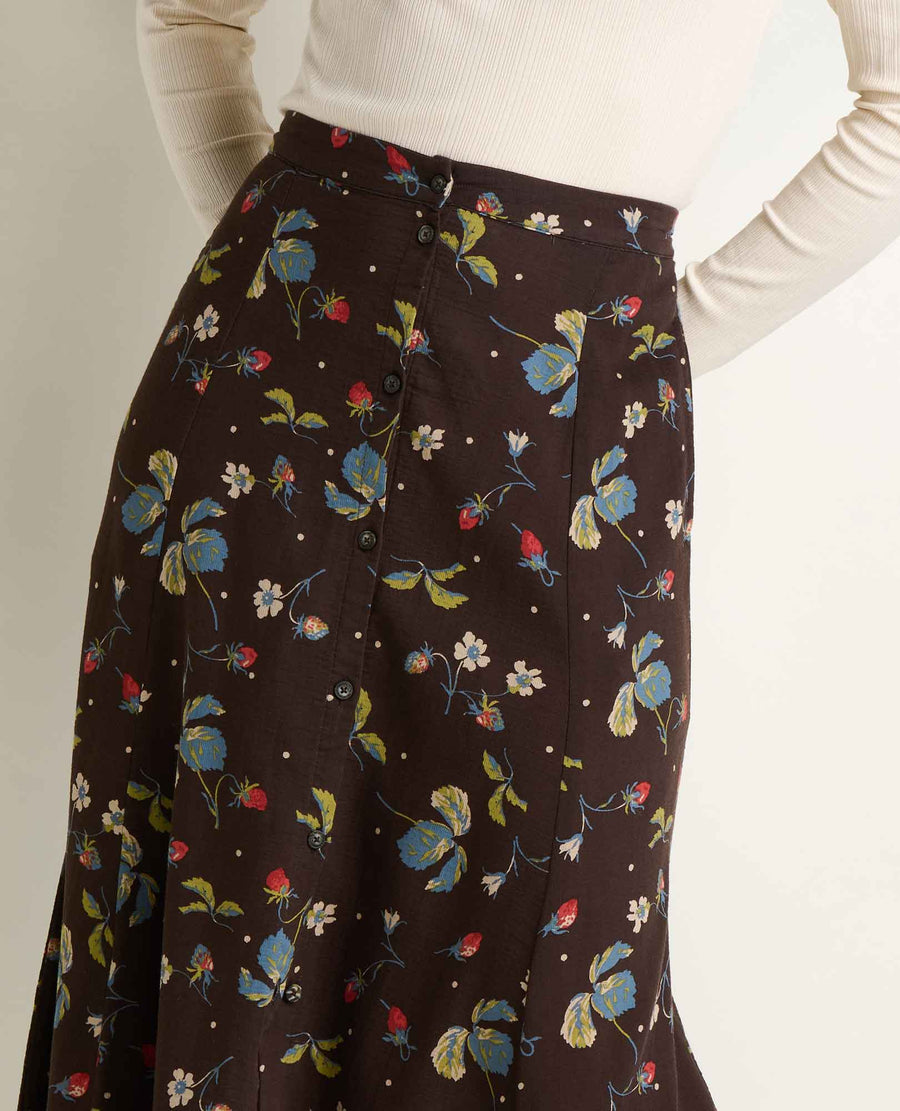 Toad&Co Manzana Paneled Midi Skirt