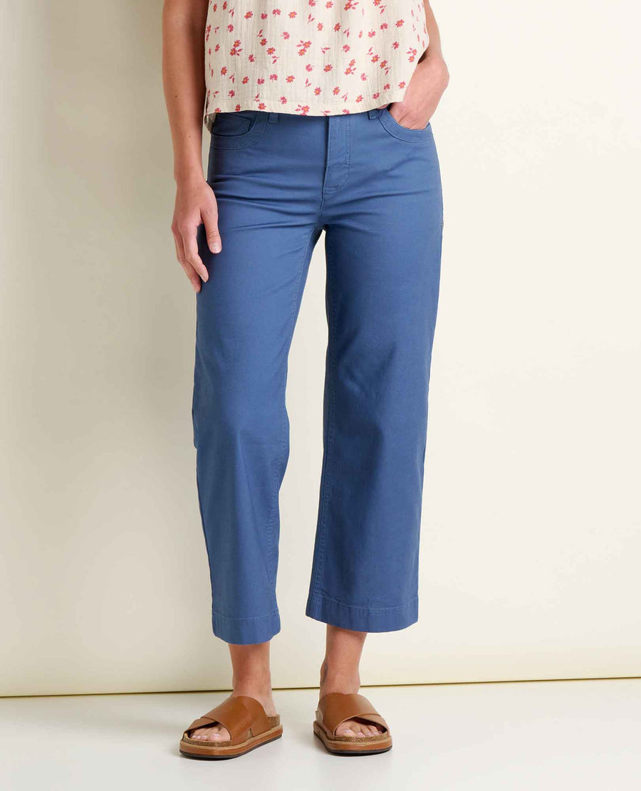 Toad&Co Earthworks Wide Leg Crop Pant